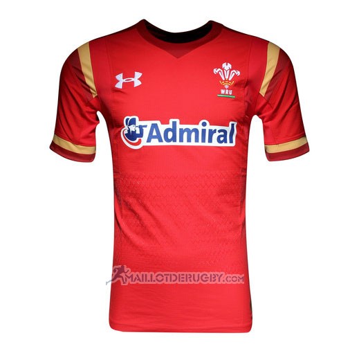 Maillot Pays de Galles Rugby 2016 Domicile | maillotderugby.com